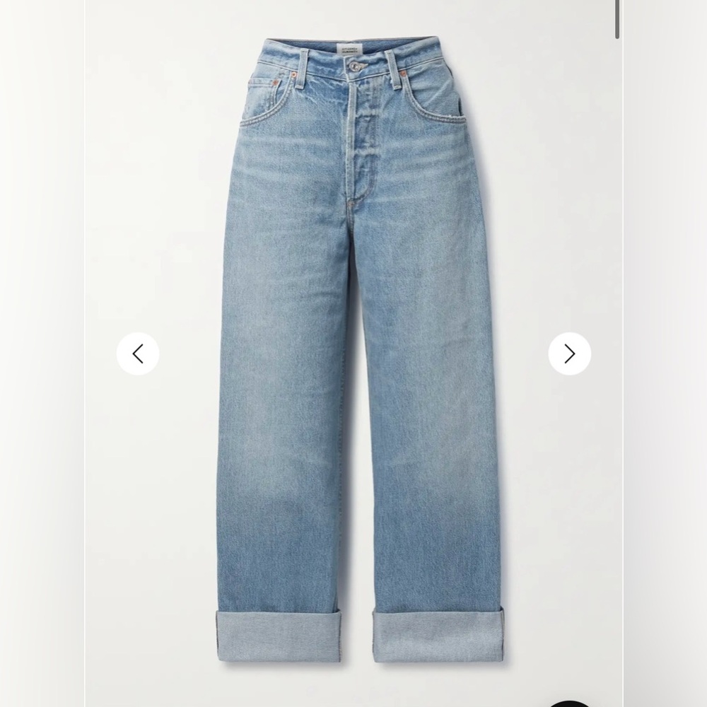 EUC Citizens of Humanity Ayla Cuffed Jeans Size 31